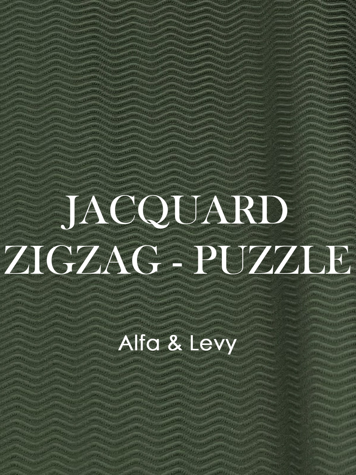 Jacquard Zigzag-Puzzle